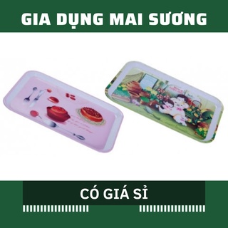 [Giá Sỉ] Khay Mâm Ly Trà Nhựa Melamin đựng trái cây, Úp ly Fataco