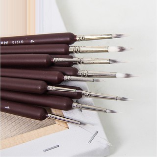 Cọ vẽ Martol lông nhân tạo 2 màu