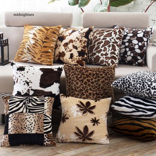 Vỏ Bọc Gối Sofa Bằng Vải Nhung Mềm Mại Thoải Mái Trang Trí Nhà Cửa