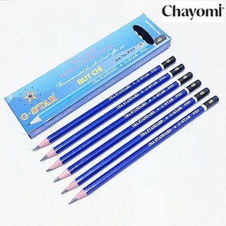 [Mã LIFEBOOK2 giảm 10% đơn 0Đ] Hộp 12 cây viết chì gỗ G-star P333 ( 3B,4B,5B,6B )