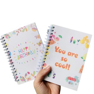Sổ Lò Xo Ghi Chú A6 200 Trang (Bìa ngẫu nhiên)