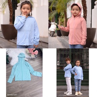 áo chống nắng tặng kèm khẩu trang sz 15-30kg