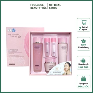 BỘ KEM TRẮNG DA/ 3W / Bộ kem dưỡng trắng da 3W chiết xuất hoa hồng