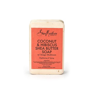XÀ PHÒNG TẮM SÁNG DA SHEAMOISTURE COCONUT &amp; HIBISCUS SHEA BUTTER SOAP