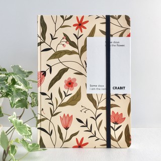 Sổ tay Crabit kẻ ghi chép - ruột kẻ ngang - Hoa dây