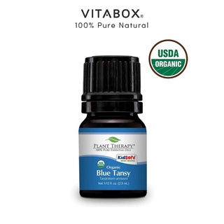 Plant Therapy - Tinh Dầu Cúc Ngải Xanh Hữu Cơ - Blue Tansy Organic KidSafe Essential Oil - 2.5mL