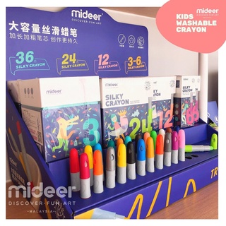 Sáp lụa Mideer 12 màu