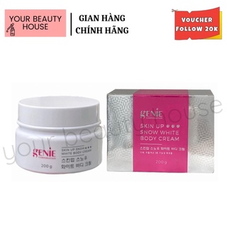 Kem Dưỡng Ẩm Body Genie Skin Up Snow White Body Cream Hàn Quốc