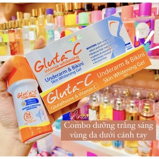 [ COMBO ] Dưỡng trắng da dưới cánh tay Gluta-C