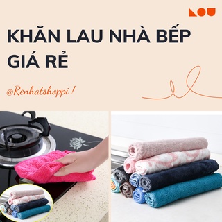 Khăn lau đa năng, khăn lau nhà bếp, cửa kính oto, lau tay, bát đĩa, bàn trà