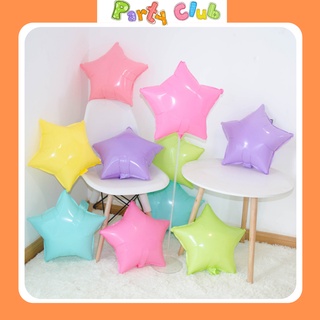 Bong bóng hình ngôi sao trang trí tiệc size 18 inch 45 cm màu pastel