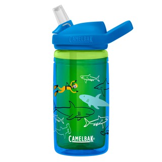 [CHÍNH HÃNG] Bình Nước Giữ Nhiệt Trẻ Em Camelbak Eddy+ Kids 400ml - Cá Mập Scuba Sharks