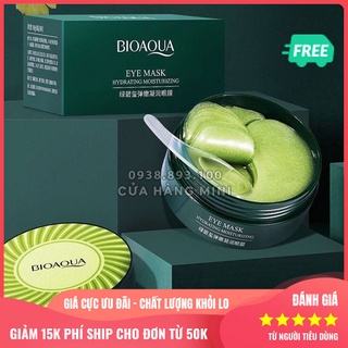 【HOT】 60 Miếng Mặt Nạ Mắt Bioaqua Tảo Biển Dưỡng Ẩm Da Mắt (Màu Xanh)