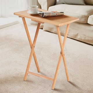 HomeBase FURDINI Bàn gấp bằng gỗ Thái Lan W48.5xD37xH66 Cm