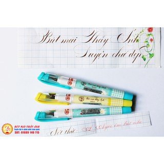 BÚT MÀI THẦY ÁNH SH033 - VỎ NHỰA SIÊU NHẸ ÊM TRƠN CHO HỌC SINH LỚP 1