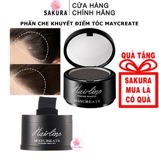 Phấn che khuyết điểm tóc MAYCREATE Phấn phủ khuyết điểm tóc đa năng nội địa trung SAKURA 4.2g