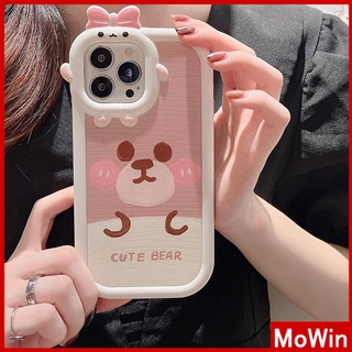 iPhone Case Silicone Soft Case Clear Case Airbag Shockproof Protection Camera Shiny Feel Bear Cartoon Cute Compatible For iPhone 11 Pro Max 13 Pro Max 12 Pro Max 7Plus xr XS Max