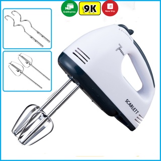 Máy Đánh Trứng Cầm Tay SCARLETT 7 Tốc Độ Công Suất 180W Tiện Dụng