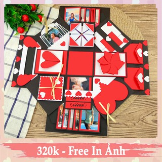 [ FREE SHIP] Hộp quà LOVE BOX G34