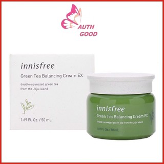 Kem Dưỡng FREESHIP Kem Dưỡng Trà Xanh Innisfree Green Tea Balancing Cream EX 50ml