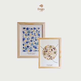 Tranh treo tường khung gỗ trang trí nhà cửa A3, A4, A5/ Khung tranh decor phòng phong cách nghệ thuật