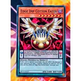 [ ĐẬU PHỘNG ] THẺ BÀI YUGIOH MINT 90 - PEN - Edge Imp Cotton Eater - Common 1st Edition