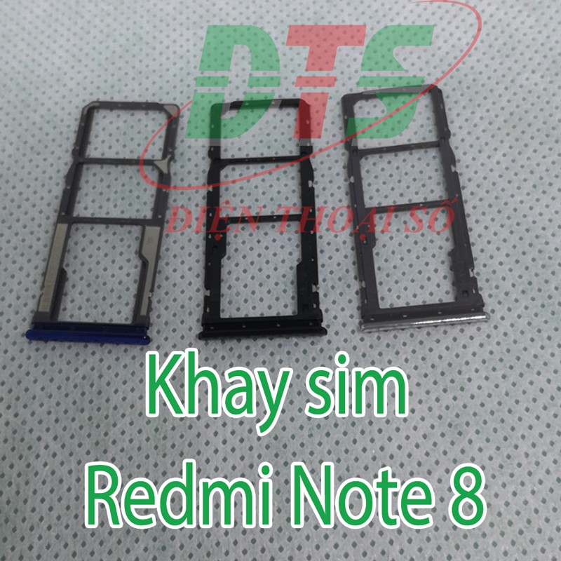 Khay sim XM redmi note 8