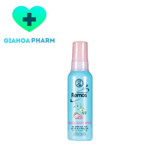 Xịt chống muỗi cho bé từ 6 tháng tuổi hương khuynh diệp - Remos Baby spray 60ml