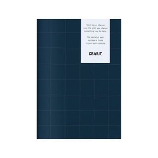 Vở Crabit kẻ ngang Navy Vuông - Vở học sinh, sinh viên 120 trang khổ lớn giá rẻ - Giao hỏa tốc