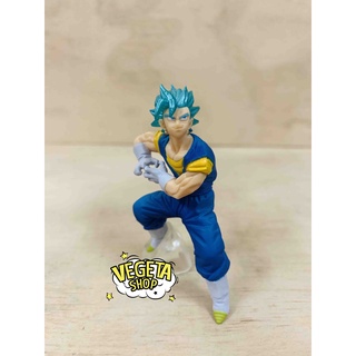 Mô hình Dragon Ball - Vegeto Vegito Blue Super Saiyan God - HG Gashapon - Chính hãng Bandai - Cao 7cm