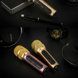 Bộ Micro C11 Live Stream, Hát Karaoke Chuyên Nghiệp Mới, Đầy Đủ Phụ Kiện Tai Nghe, Cáp Sạc, Dây