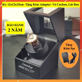 Hộp Xoay Đồng Hồ 1 Chiếc Da Pu, Gỗ Nâu, Gỗ Đen các loại
