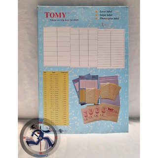 [Giao 2 Giờ] Decal A4 Tomy 143 --> 149