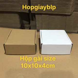 COMBO 50 HỘP GÀI ĐỰNG PHỤ KIỆN SIZE 10X10X4CM NHIỀU MÀU