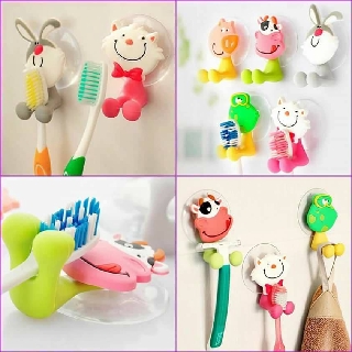 Móc Hít Tường Treo Bàn Chải Hình Thú