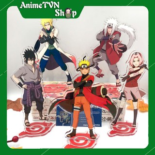 Tượng Mica Standee anime/manga Naruto (Loại 2) - Nhựa Cứng Acrylic In nhiều chi tiết sắc nét