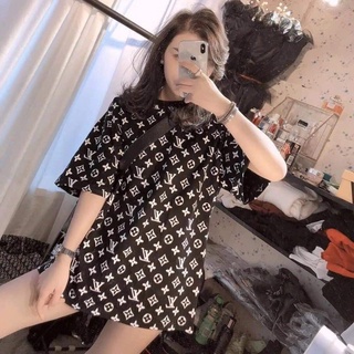 Áo Thun Tay lỡ Hoạ Tiết, Áo Phông Form Rộng Unisex