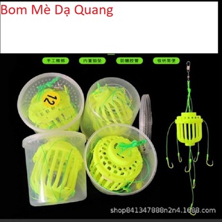 Bom Mè Dạ Quang Đi Câu Cá