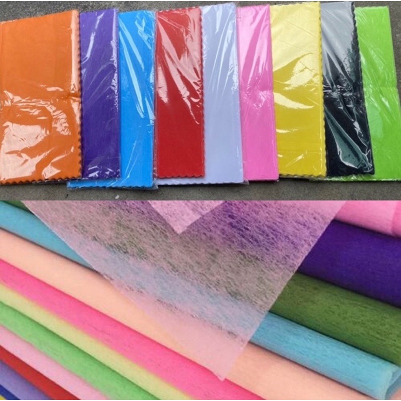Giấy mếch, giấy lụa sấp gói hoa 28-35 tờ