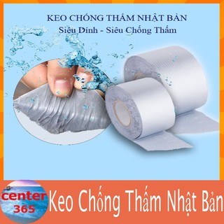 [HOT] Băng Keo Siêu Dính Chống Thấm Nước Dột Nhà Và Chịu Nhiệt WaterProof Chính Hãng Nhật Bản