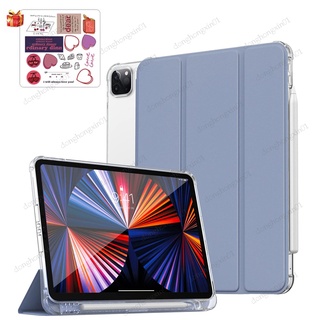 Bao Da Máy Tính Bảng Mềm Mỏng Có Ngăn Đựng Bút Cho iPad Air 5 Pro 11 / 10.5 / iPad 10.2 / 9.7 mini 6 / 5 / 4