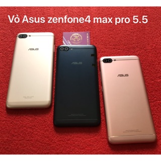 Vỏ asus zenfone 4 max pro 5.5(ZC554KL)Zin nhôm nguyên khối