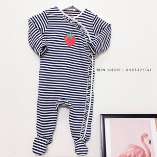 Body liền vớ bé gái ( quả dâu kẻ)