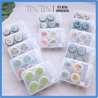 KHAY ĐỰNG LENS TRONG SUỐT 2 Ô