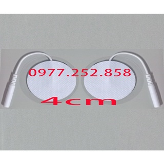 Cặp Miếng Dán Xung Điện máy vật lý trị liệu MPT812 va DoctorHome va Dr.Ho (2 cái) đường kính 4cm
