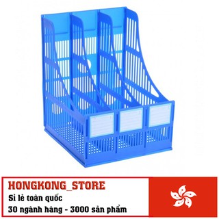 File nan 3 ngăn TCT - Khay đựng tài liệu 3 ngăn đứng nhựa tốt bền đẹp