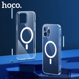 Ốp điện thoại HOCO. bằng TPU từ tính chống sốc thích hợp cho ip 13 12 12 Pro Max 12 Mini