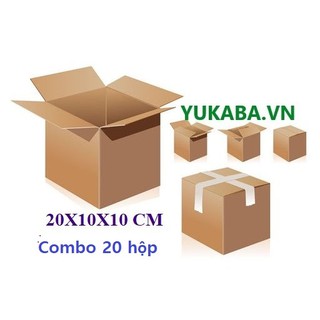 HL - Combo 20 Hộp Thùng Carton 20x10x10 cm