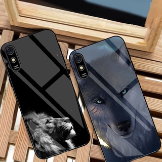 Ốp Lưng XIAOMI REDMI 9A mặt kính cường lực cao cấp thiết kế Độc Quyền