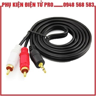 DÂY LOA 1 RA 2 ĐẦU HOA SEN - DÂY LOA 1 ĐẦU 3.5 RA 2 ĐẦU AV 15M